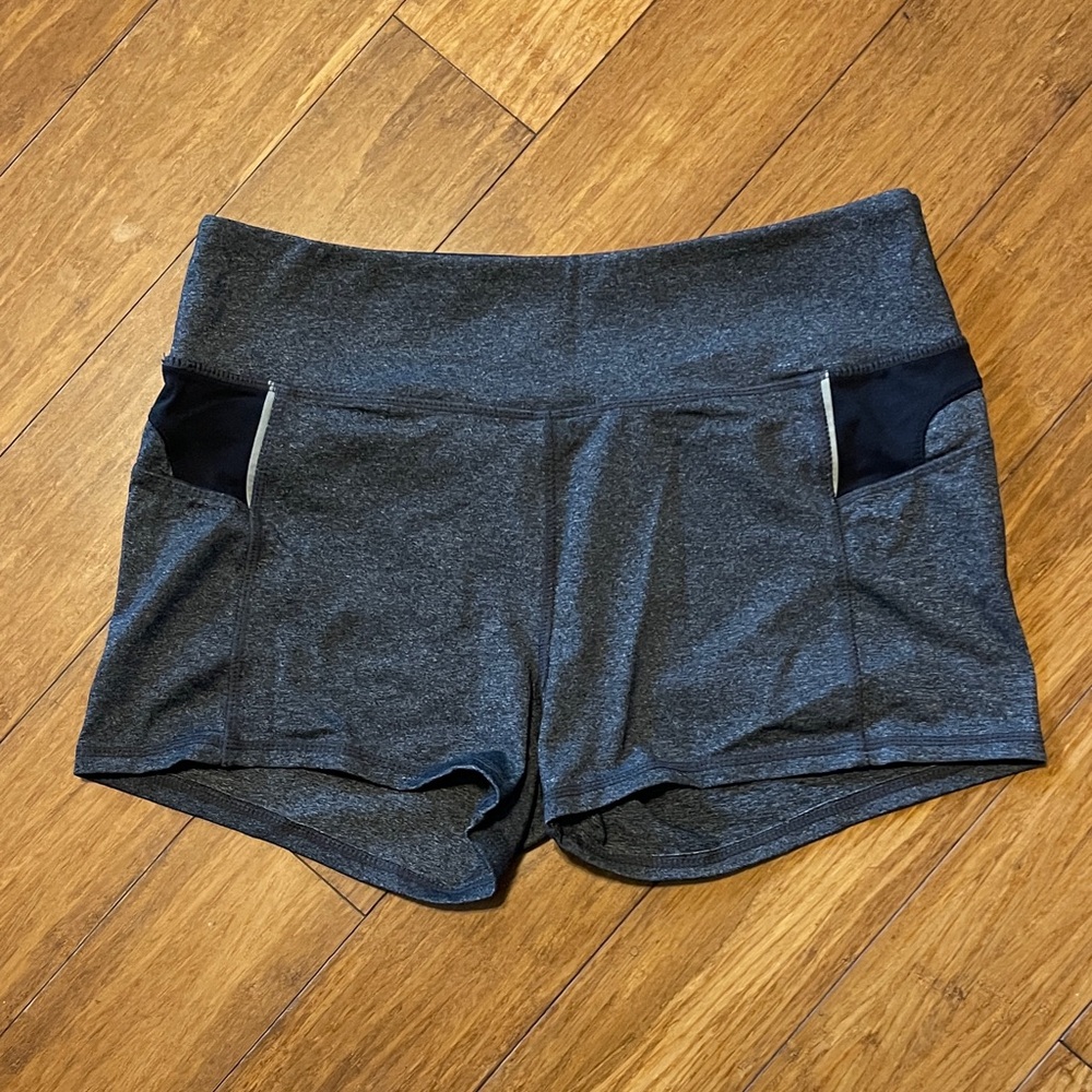 Kyodan Charcoal and Black Athletic Shorts